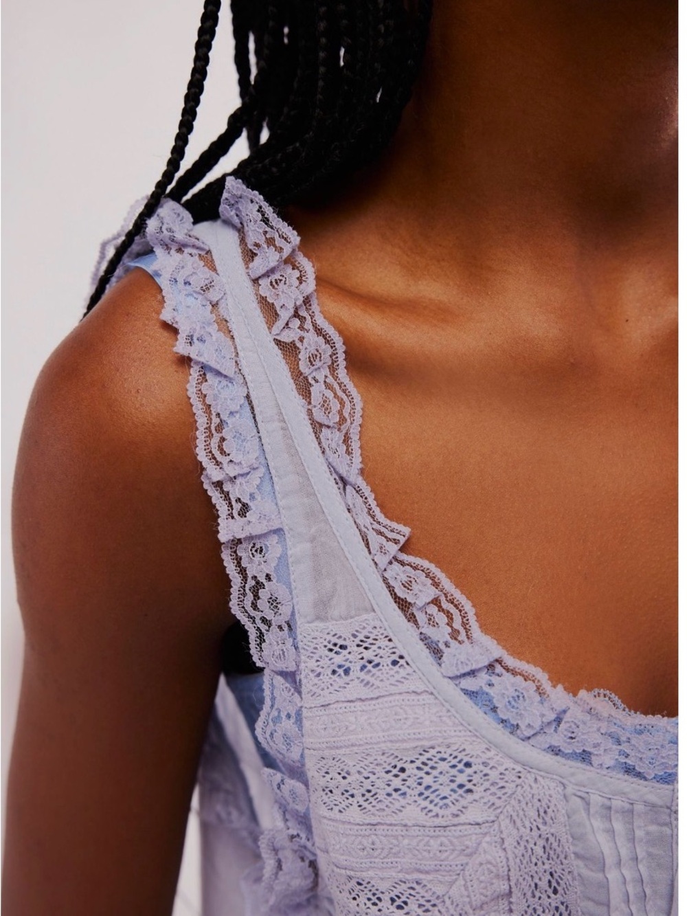 Free People Forevemore Top in Twinkling Perry - Picture 2 of 7